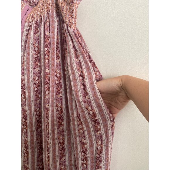 Free People Pink Striped Jumpsuit - Picture 11 of 11